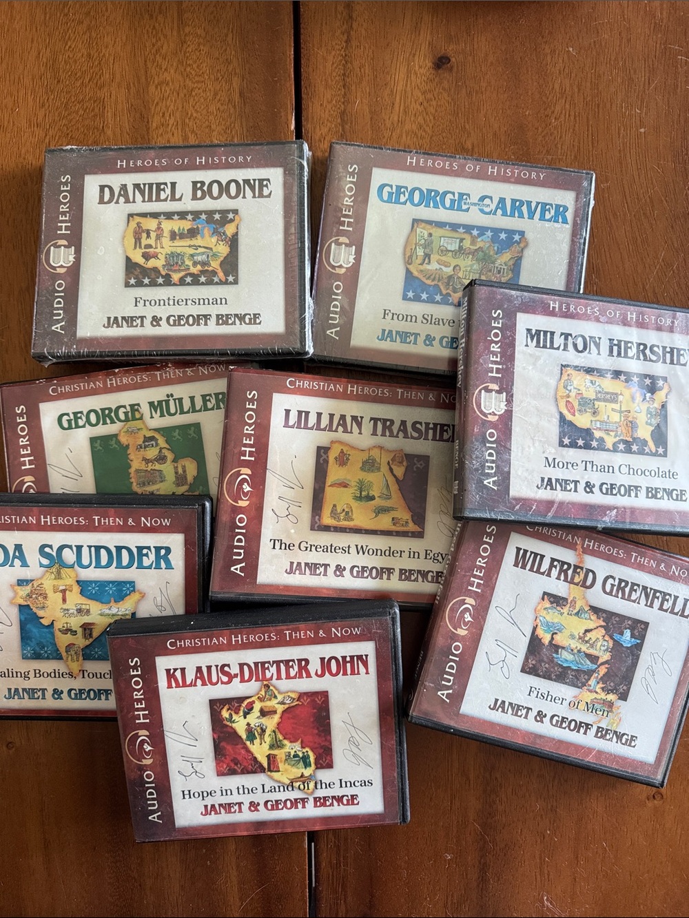 Christian Heroes of History 8 Audio Collection Homeschool Missionaries